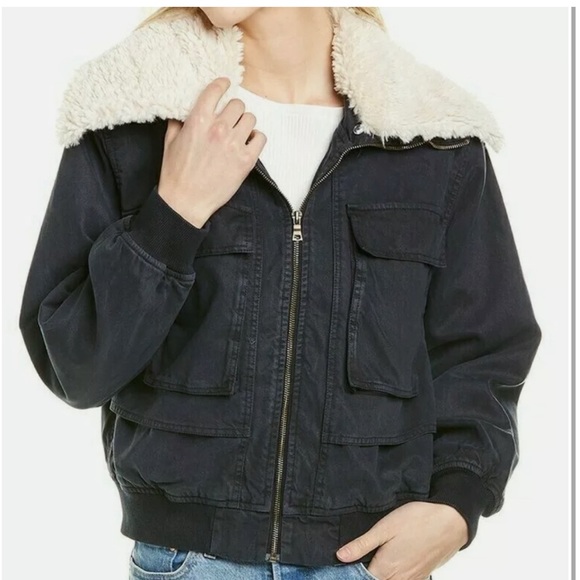 Young Fabulous & Broke Jackets & Blazers - Young fabulous & broke Earhart Jacket in MIDNIGHT